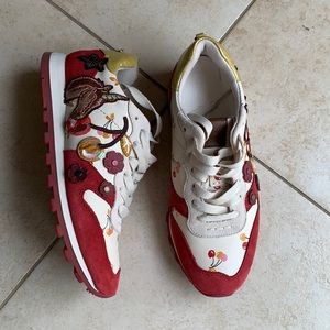 Coach unicorn cherry sneakers